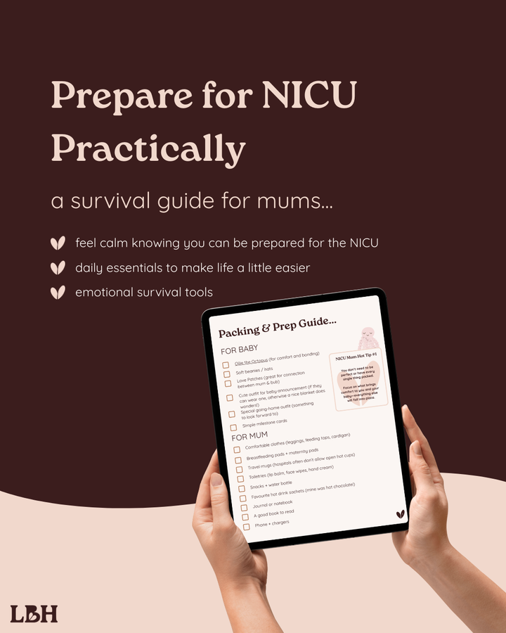 Prepare for NICU practically - a Digital Guide