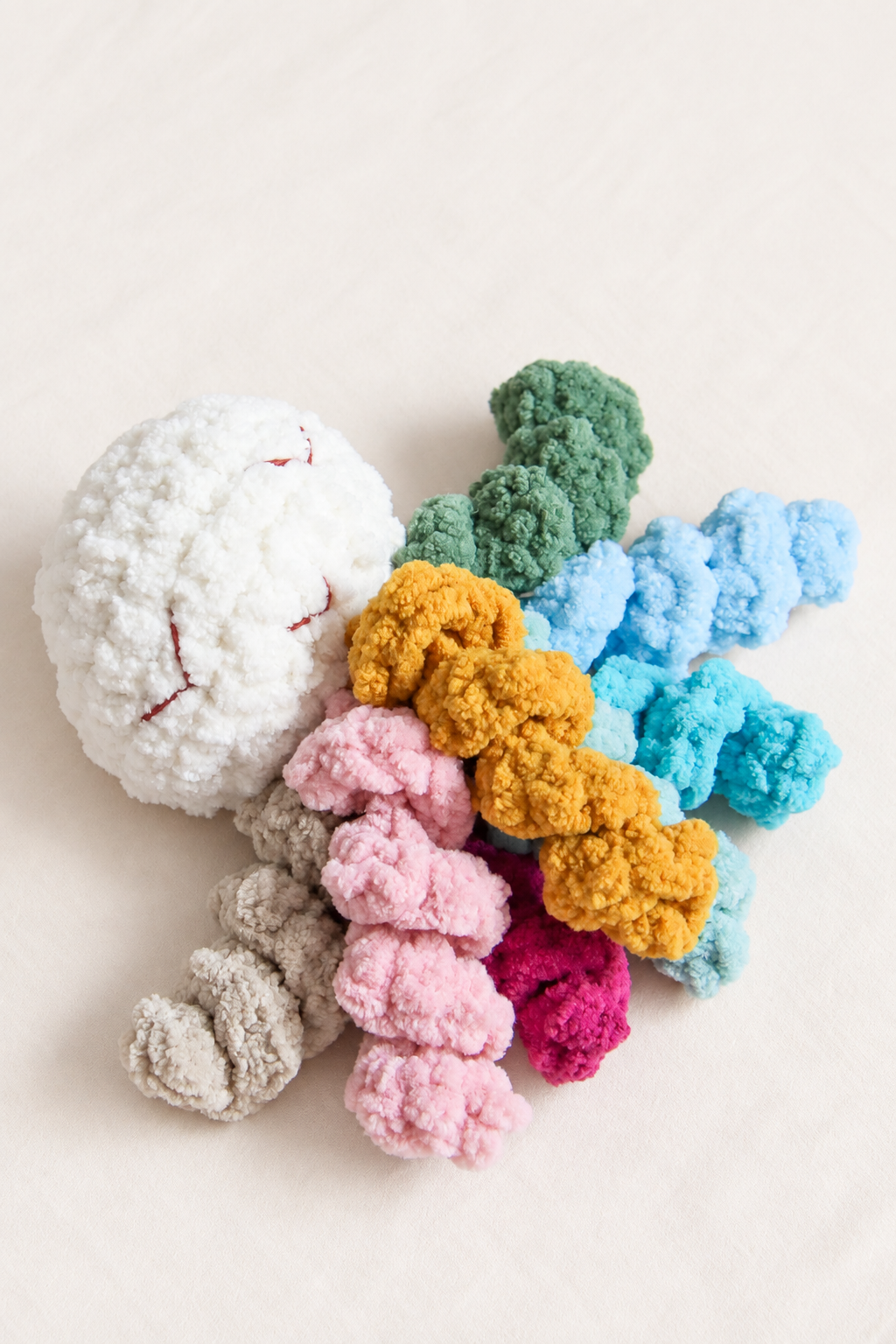 handmade NICU octopus for rainbow babies or for mums who have had miscarriages or lost babies during pregnancy, or had a stillbirth. 