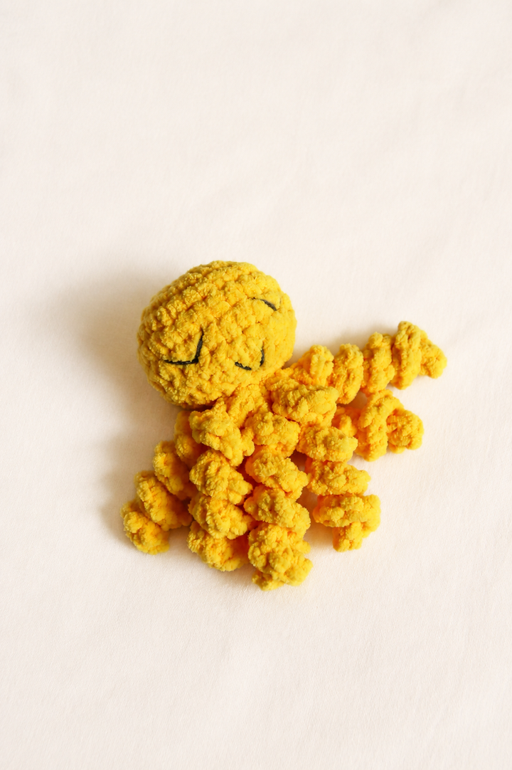 Mini Sunshine Ollie the Calming Octopus LEMON