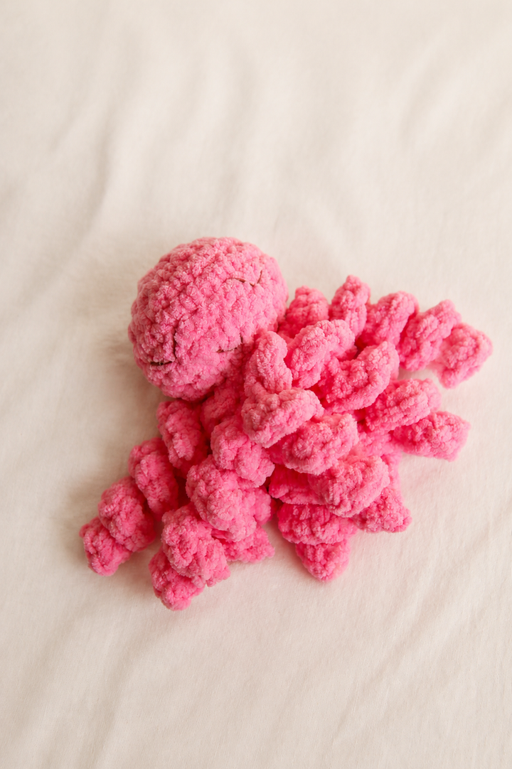 Mini Sunshine Ollie the Calming Octopus STRAWBERRY