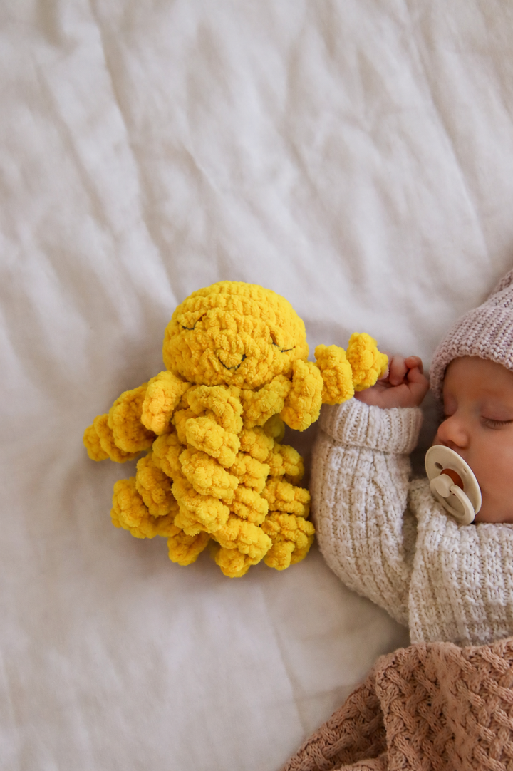 Mini Sunshine Ollie the Calming Octopus LEMON