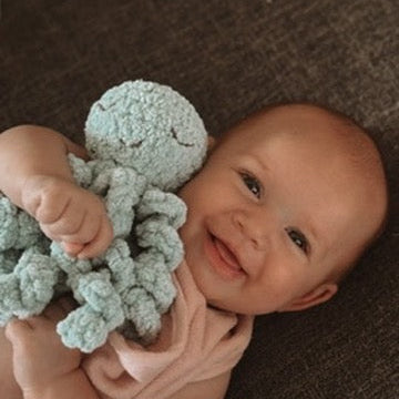 Mini Ollie The Calming Octopus SEAFOAM