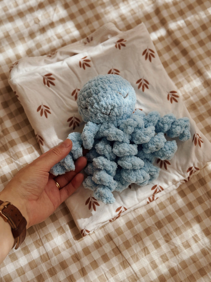 Mini Ollie The Calming Octopus LIGHT BLUE