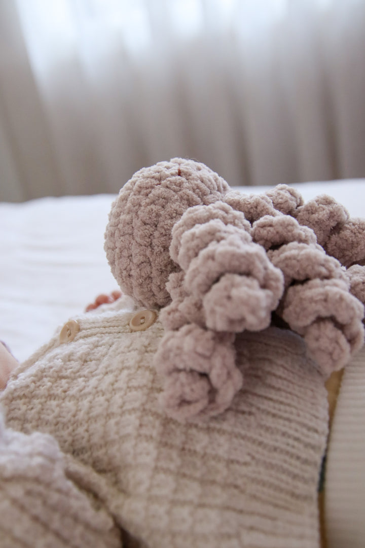 Mini Ollie The Calming Octopus MUSHROOM