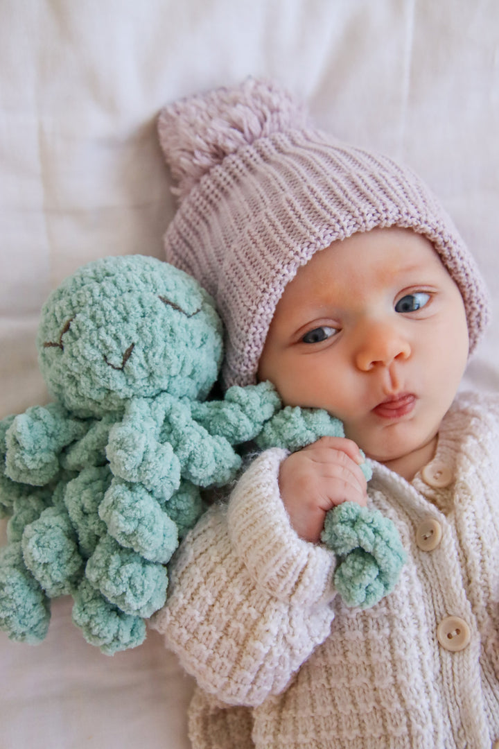 Mini Ollie The Calming Octopus SEAFOAM