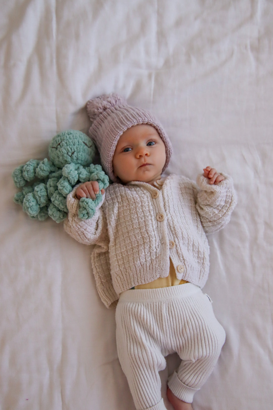 Mini Ollie The Calming Octopus SEAFOAM