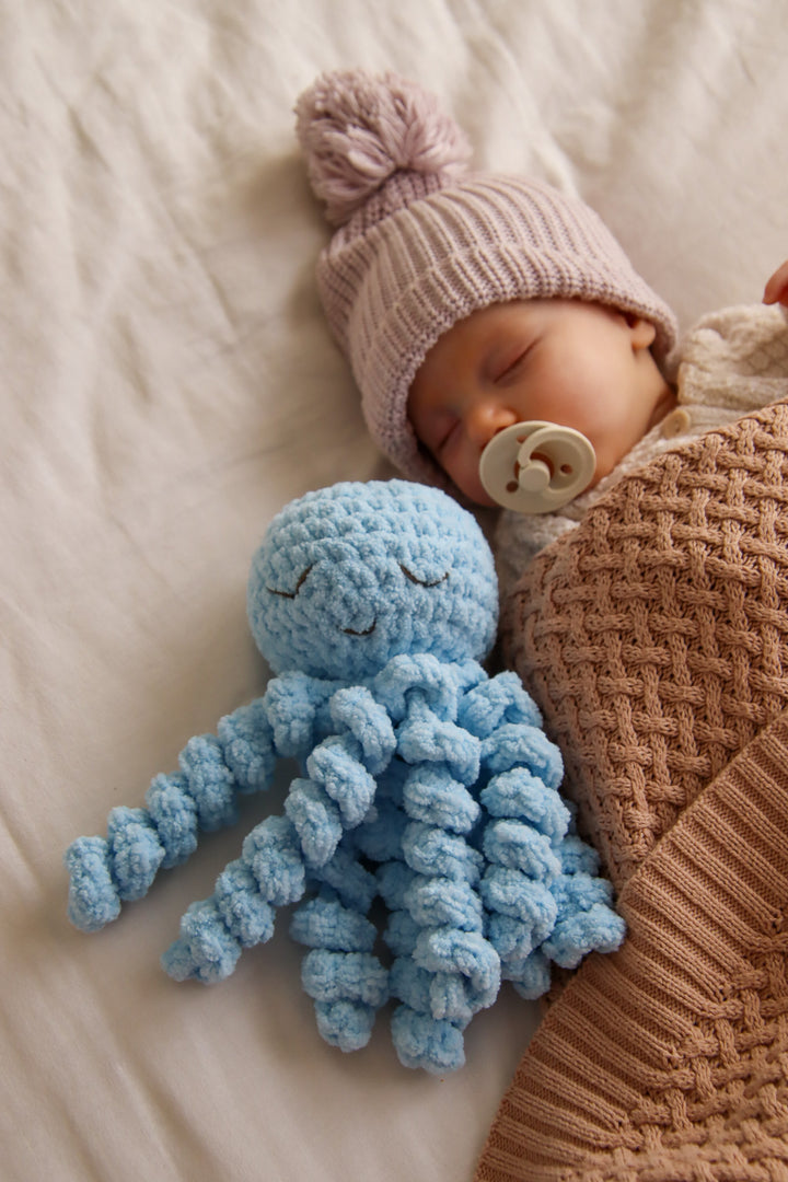 Ollie The Calming Octopus LIGHT BLUE