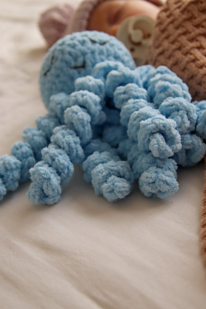 Ollie The Calming Octopus LIGHT BLUE