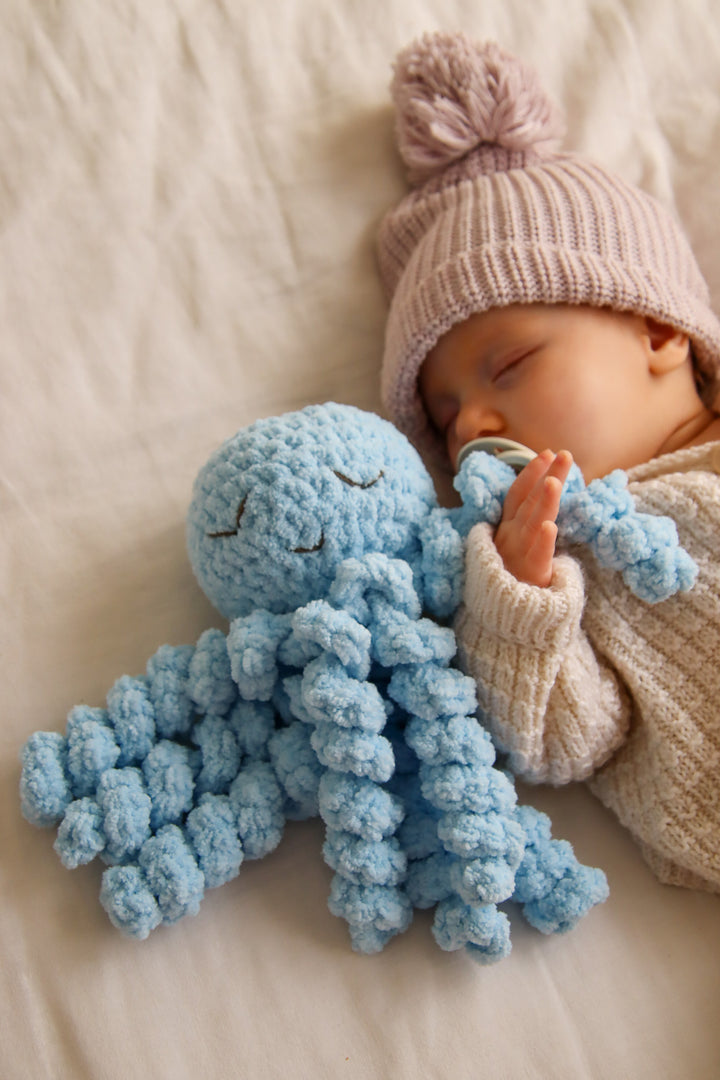 Ollie The Calming Octopus LIGHT BLUE
