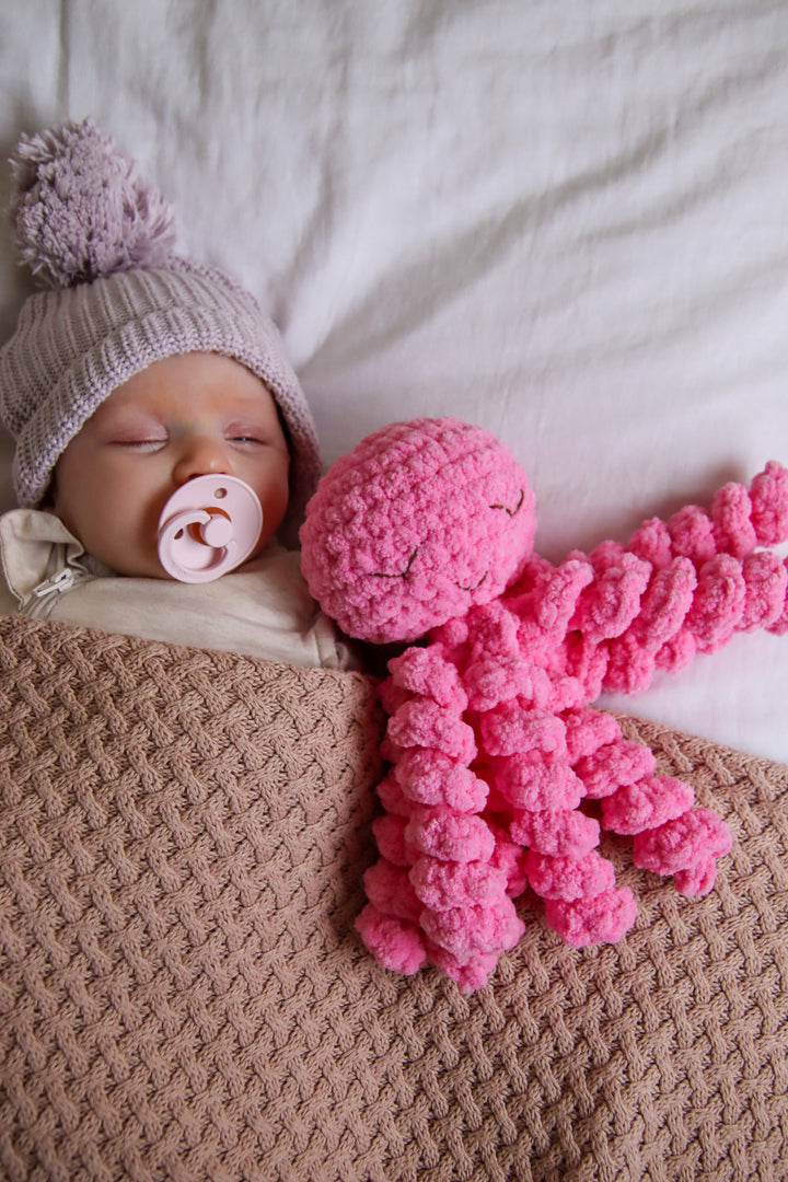 Sunshine Ollie the Calming Octopus STRAWBERRY