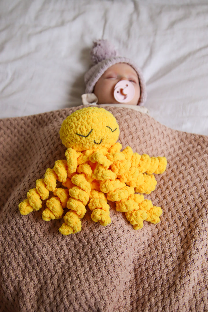 Sunshine Ollie the Calming Octopus LEMON