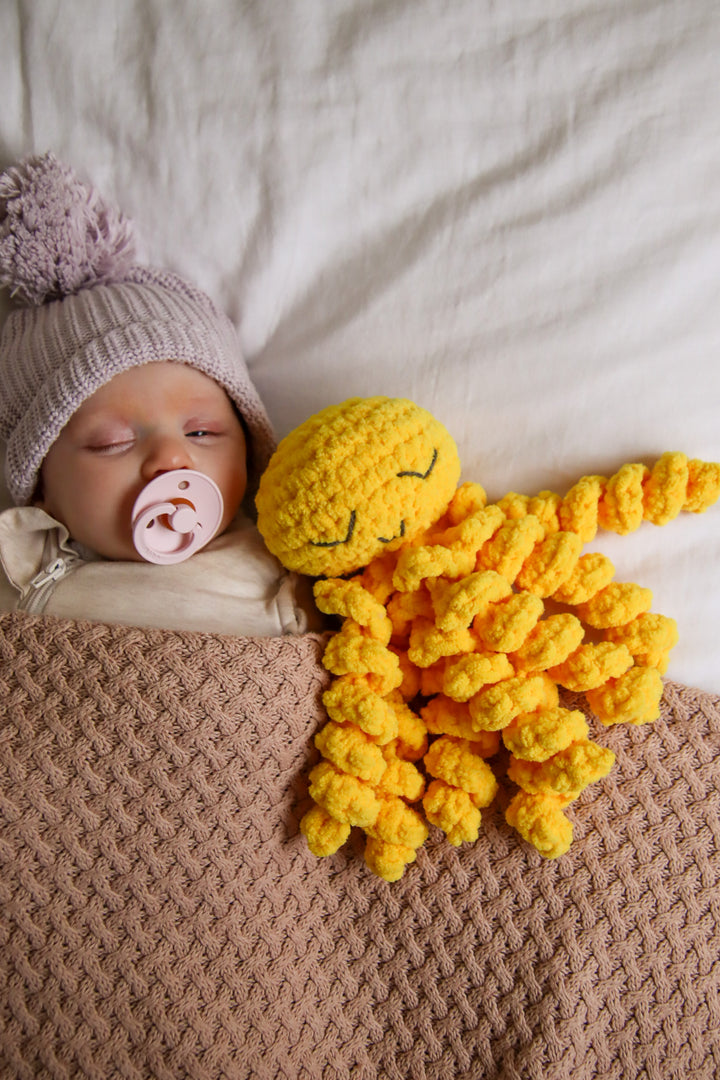 Sunshine Ollie the Calming Octopus LEMON