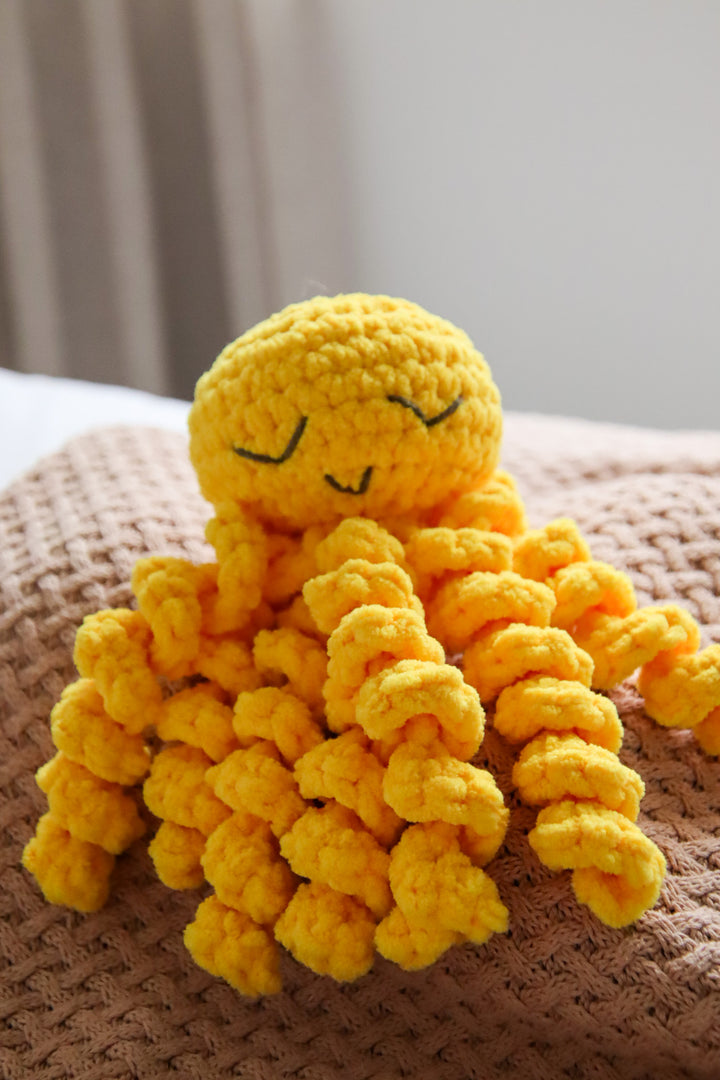 Sunshine Ollie the Calming Octopus LEMON