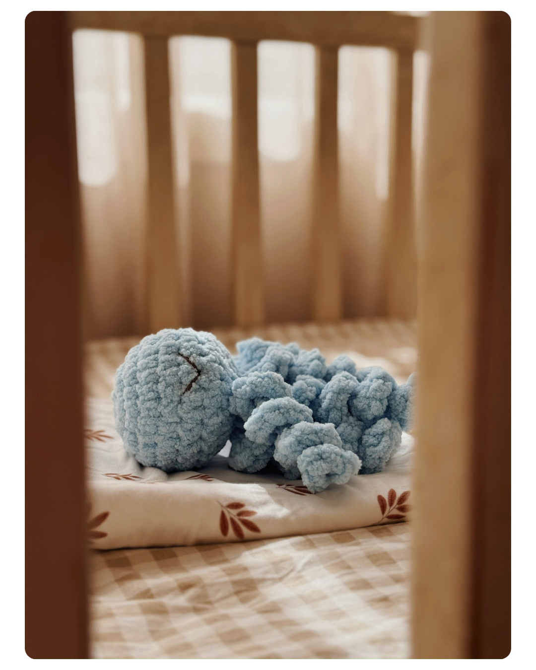 Mini Ollie The Calming Octopus LIGHT BLUE